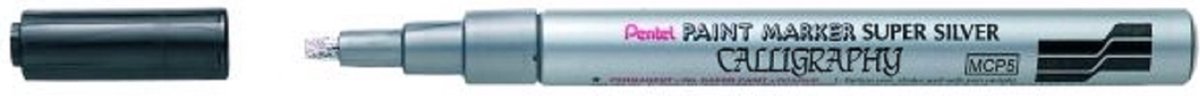 Pentel Calligraphy MCP5 Zilver