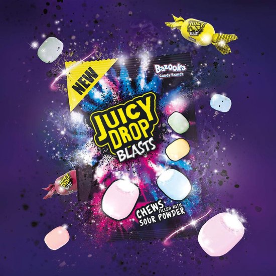 Juicy Drop Blasts 12Pack Buitenlandse Snoep 12x120 gram