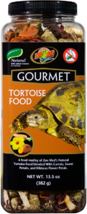 Zoo Med Gourmet Tortoise Food - Schildpadden - 340gr