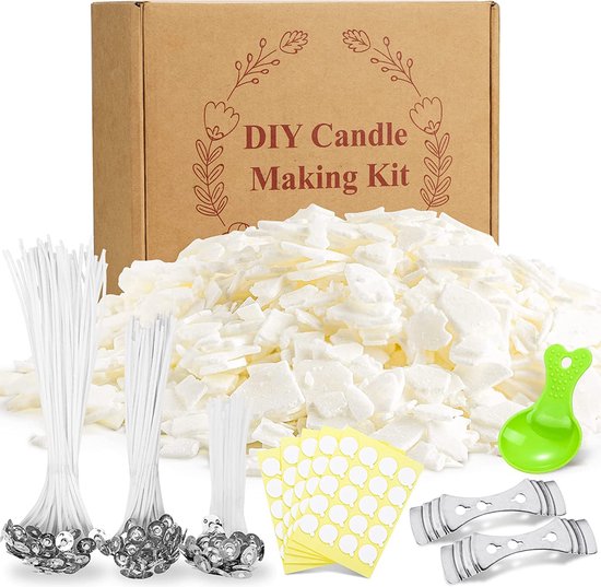 Kaarsen maken DIY - handmade candles set - zelf kaarsen maken set - DIY Candles