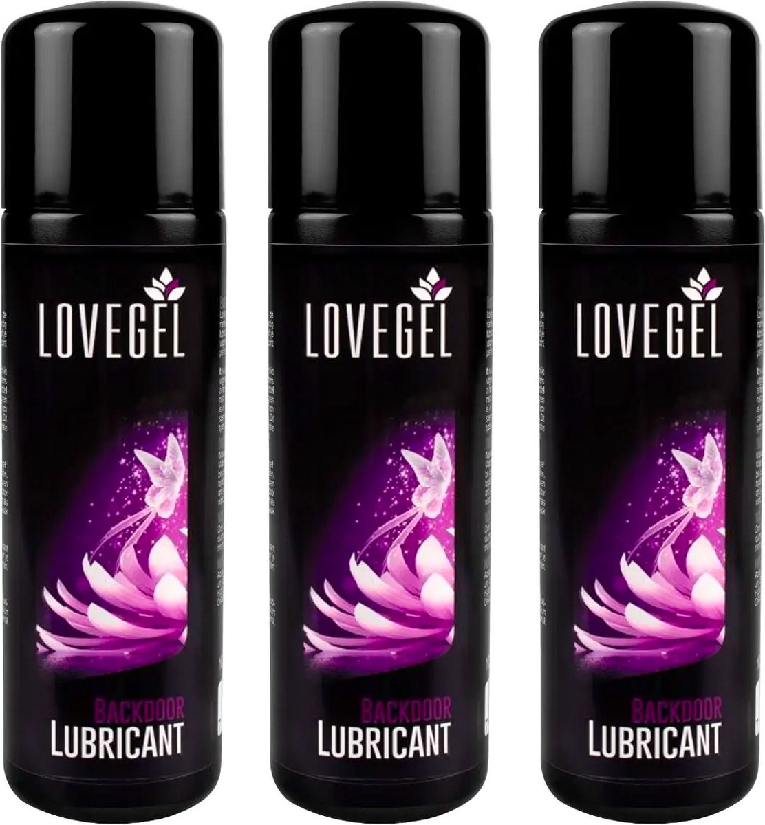 Goedkoopste Lovegel - Backdoor Glijmiddel - Anaal - Vagina - 100 ml - 3 Stuks