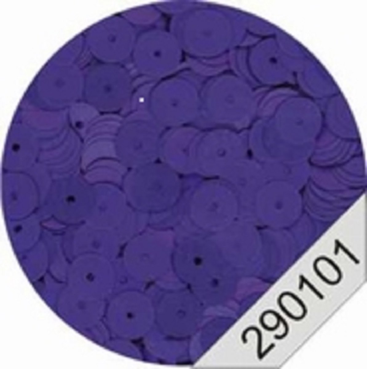Pailletten matte purple