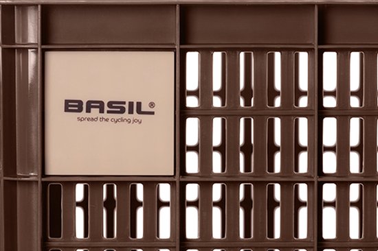 Basil Fietskrat S - Klein - 17.5 Liter - Bruin van Basil — afbeelding 3
