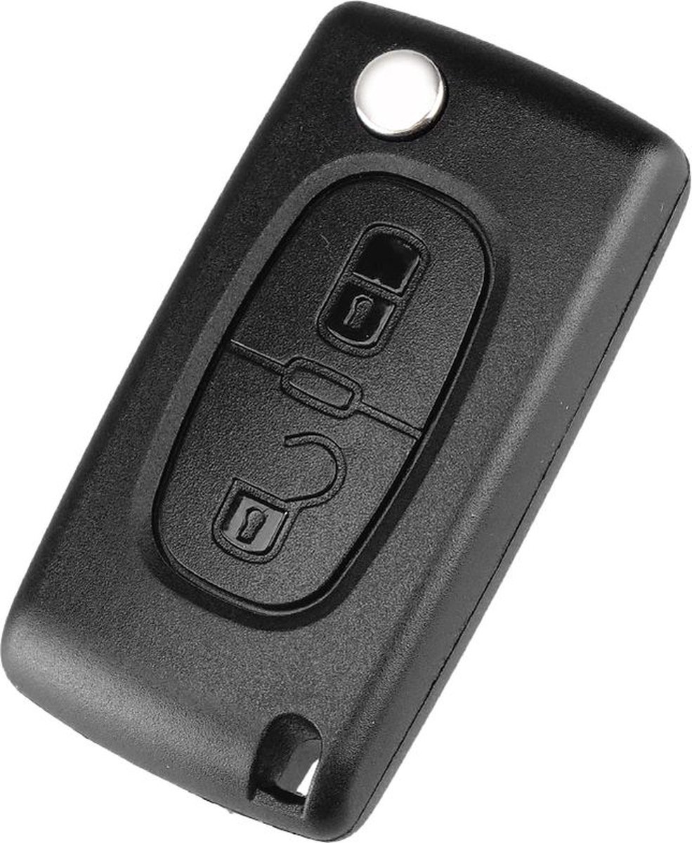 Etui clé de voiture Etui 3 boutons CEO536-HU83 avec batterie Sony