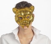 Masker VIP goud - Goud masker met elastiek