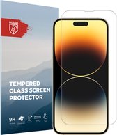 Rosso 9H Tempered Glass Screen Protector Geschikt voor Apple iPhone 14 Pro Max | Glasplaatje | Beschermlaag | Beschermglas | 9H Hardheid