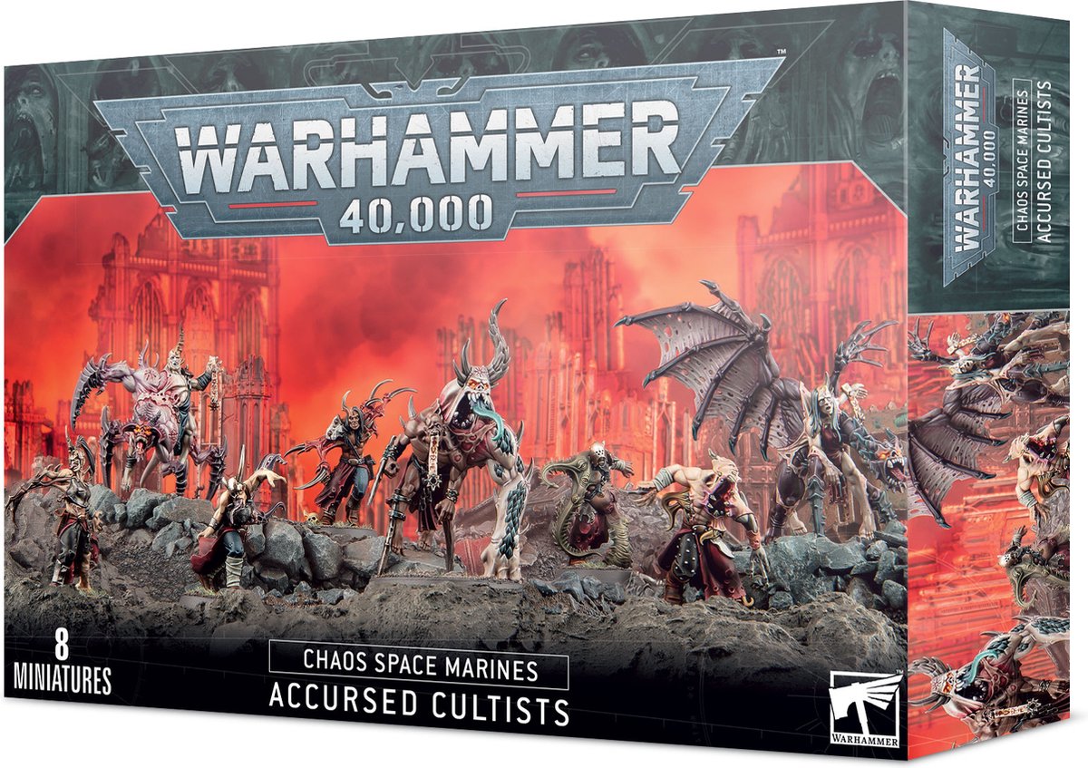 Chaos Space Marines Accursed Cultists
