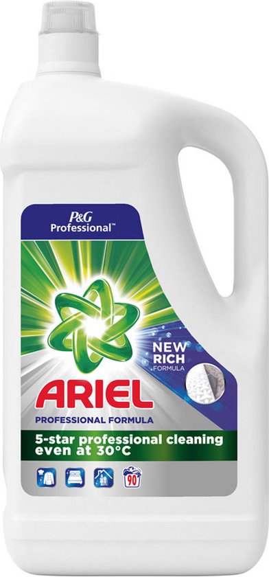 Détergent liquide Ariel - Prof Régulier 4,95 l/90 sc