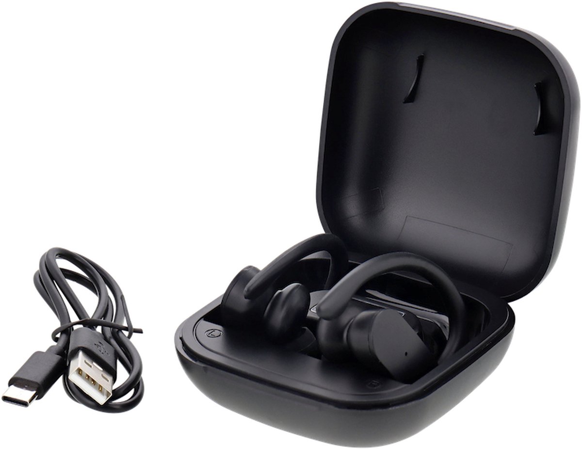 Écouteurs Grundig - Sans fil - Bluetooth - avec microphone - TWS - Sport - Zwart