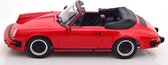 Het 1:18 Diecast model van de Porsche 911SC Cabriolet van 1983 in Red. De fabrikant van het schaalmodel is KK Models.This model is alleen online beschikbaar