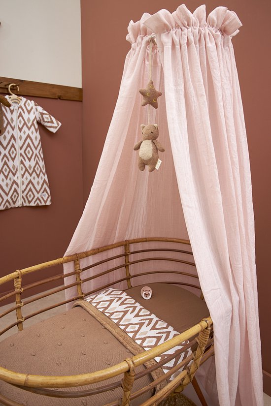 Meyco Baby Uni sluier - soft pink — afbeelding 2