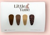 Little Yune | Haarspeldjes - Lieke (klein) | Meisjes haarspeldjes - Haaraccessoires