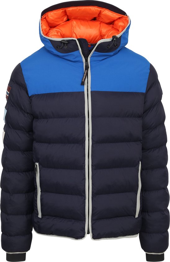 Napapijri - Jas Shackleton Navy - Heren - Maat M - Regular-fit