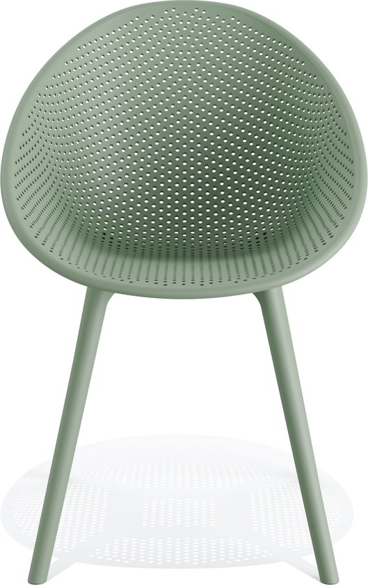 Qosy outdoor stoel - groen - SET VAN 2