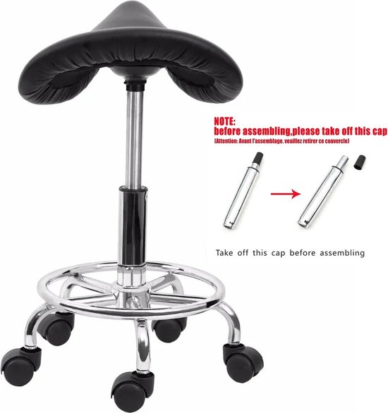 Ergonomisch De Stoel Van De Zadelzitting En Hoogte Regelbare Lijst Ergonomisch De Stoel Van De Zadelzitting En Hoogte Regelbare Lijst