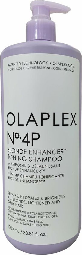 Olaplex - No.4P Blonde Enhancer Toning Shampoo - Shampoo voor alle haartypes - 1000 ml - Olaplex