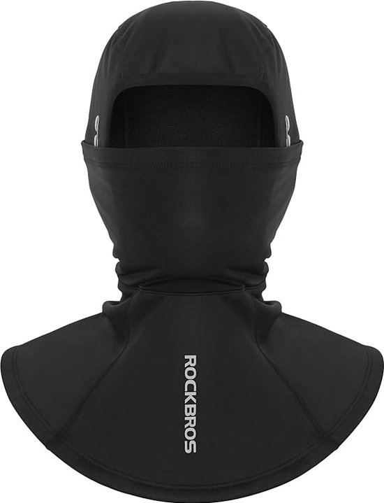 ROCKBROS Winterbivakmuts voor Fietsen, Motorrijden, Skiën, Outdoor Sporten, Skimasker, winddicht, warm, balaclava, voor Heren en Dames ROCKBROS Winterbivakmuts voor Fietsen, Motorrijden, Skiën, Outdoor Sporten, Skimasker, winddicht, warm, balaclava, voor Heren en Dames