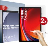 Rosso Paper Feel Screen Protector Geschikt voor Samsung Galaxy Tab S9 | Papier Gevoel Folie | Ultra Clear Beschermfolie | Case Friendly | Duo Pack