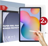 Protecteur d'écran Rosso Paper Feel adapté au Samsung Galaxy Tab S6 | Feuille de sensation de Papier | Film protecteur Ultra transparent | Case Friendly | Pack Duo