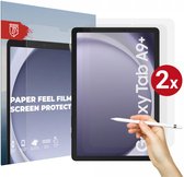 Rosso Paper Feel Screen Protector Geschikt voor Samsung Galaxy Tab A9 Plus | Papier Gevoel Folie | Ultra Clear Beschermfolie | Case Friendly | Duo Pack