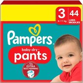 Pampers Bébé Dry Pants Taille 3 - 44 Pantalons à couches