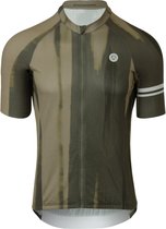 AGU Vertical Paint Fietsshirt Performance Heren - Strategy Green - S