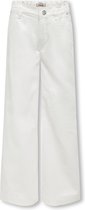 Kids Only Jeans Kogcomet Life Wide Dnm Guo020 Noos 15313135 White Dames Maat - W146