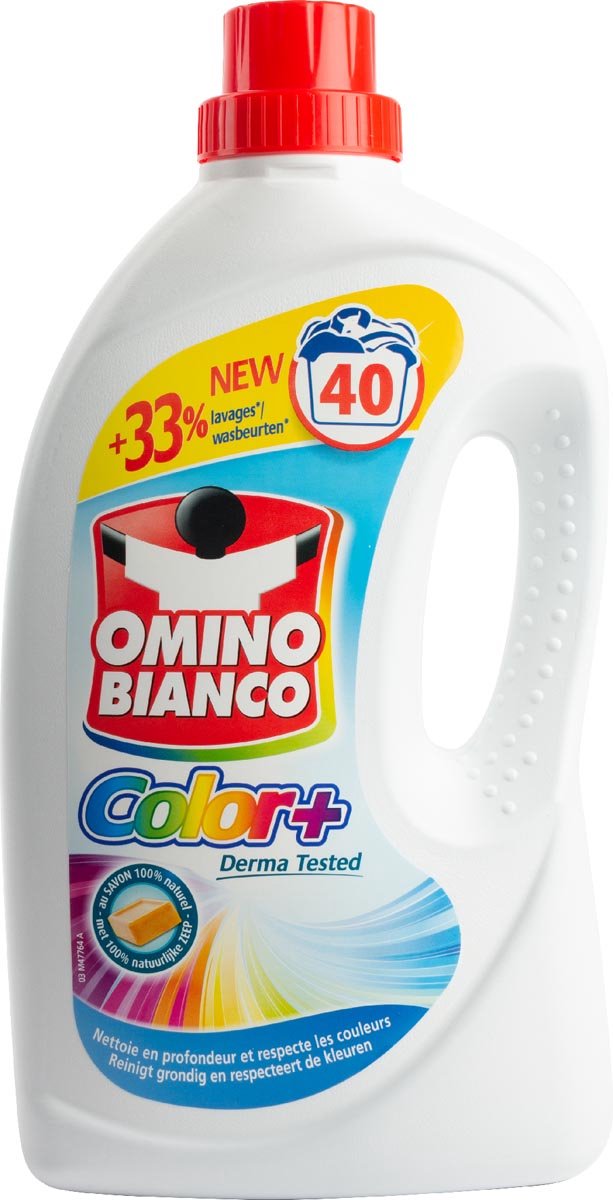 Omino Bianco Wasmiddel Color+ 40wasb/2L