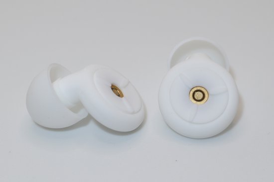Dr. Deaf PartyPlugs Pro+ - Festival oordopjes - Earplugs - Wit - Verkrijgbaar in verschillende kleuren