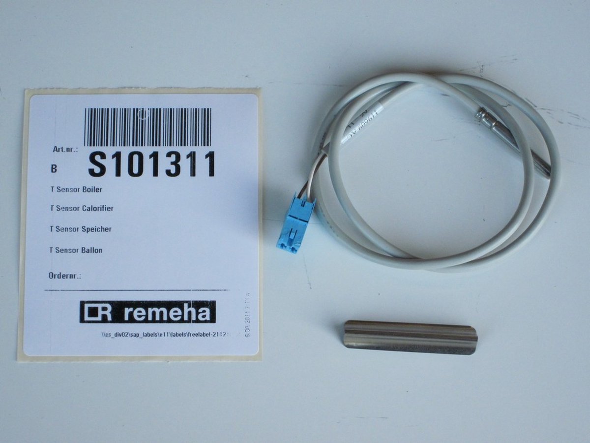 Remeha Calenta Combi en andere series t sensor boiler
