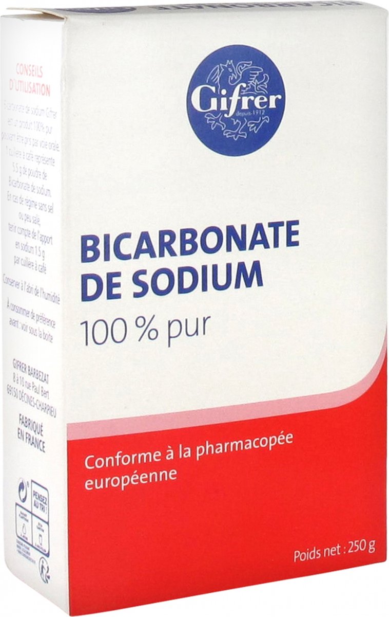 Goedkoopste Gifrer Natriumbicarbonaat 250 g