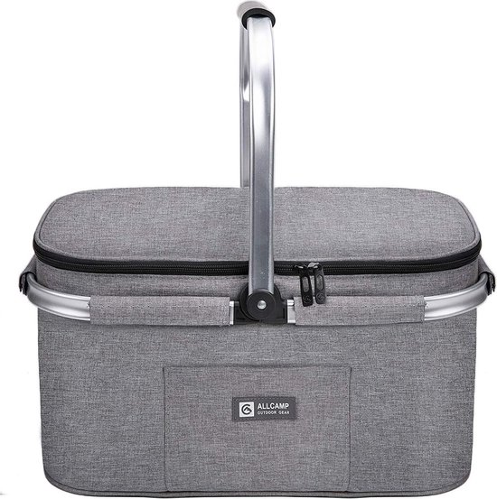 JGS ® Handige Grote Geïsoleerde Koeltas Voor Uitstapjes, Picknicks En Barbecues 20 Liter Capaciteit