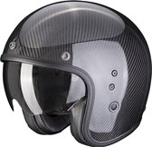 Scorpion Belfast Carbon Evo Solid Black XL - Maat XL - Helm