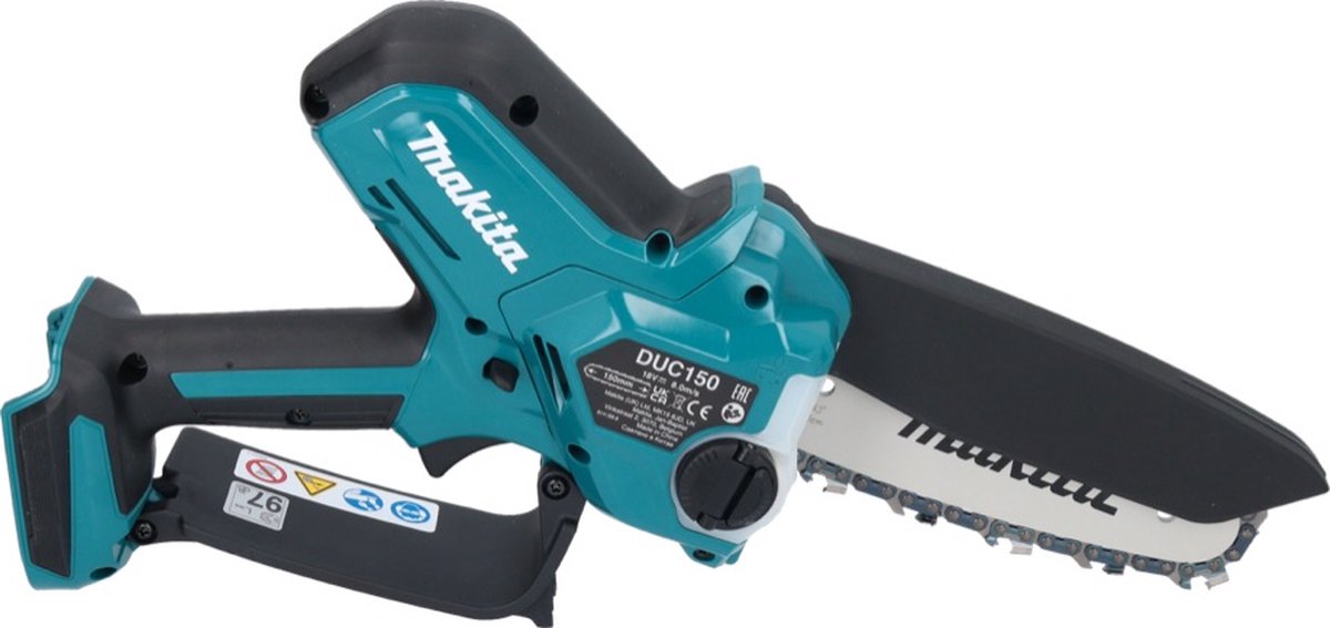 Makita DUC150 Scie d'élagage sur batterie 15 cm 18V - 3,0 Ah + chargeur