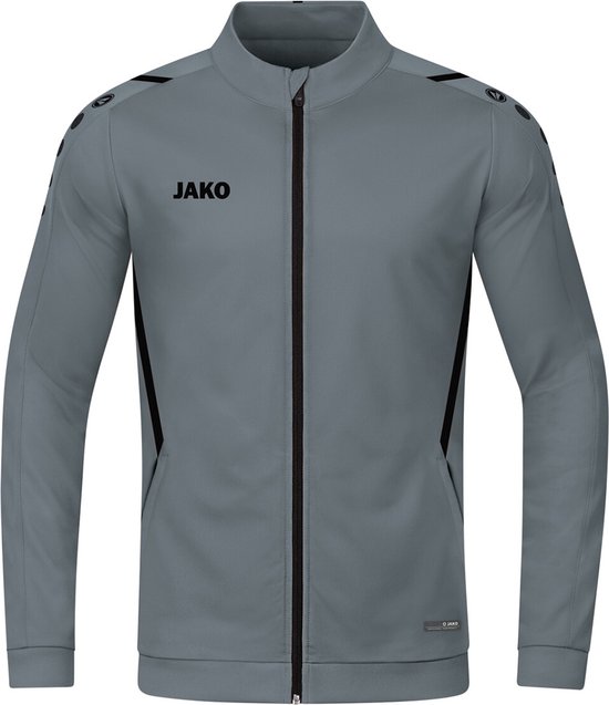 Jako - Polyester Jacket Challenge - Grijs Trainingsjack-S
