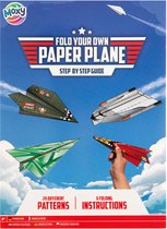 Papieren Vliegtuigjes Vouwen 24-delig - Vliegtuigjes Speelgoed - Vliegtuigjes Maken - Knutselen voor Kinderen