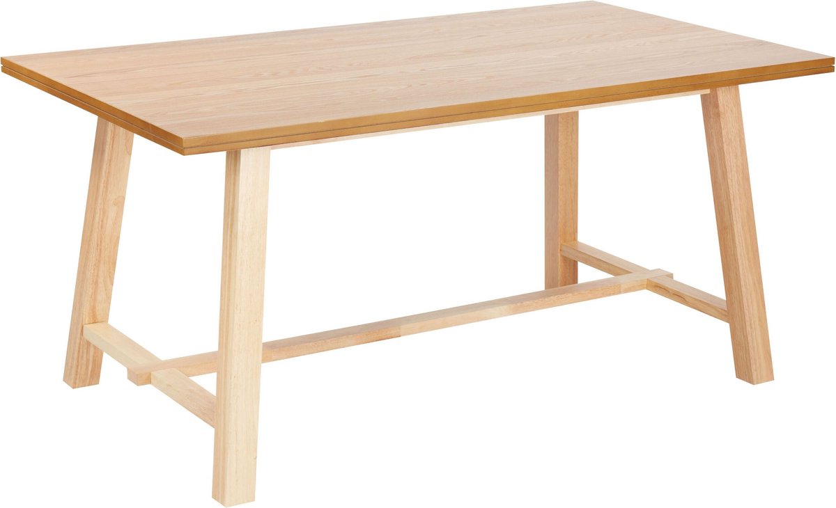 Eettafel acaciahout donkerhout ⌀ 120 cm MESILLA