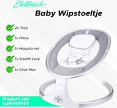 BabyBounce 5 in 1- Babybouncer - Babystoel- slaapswinger-babyswing- elektrische wipstoel
