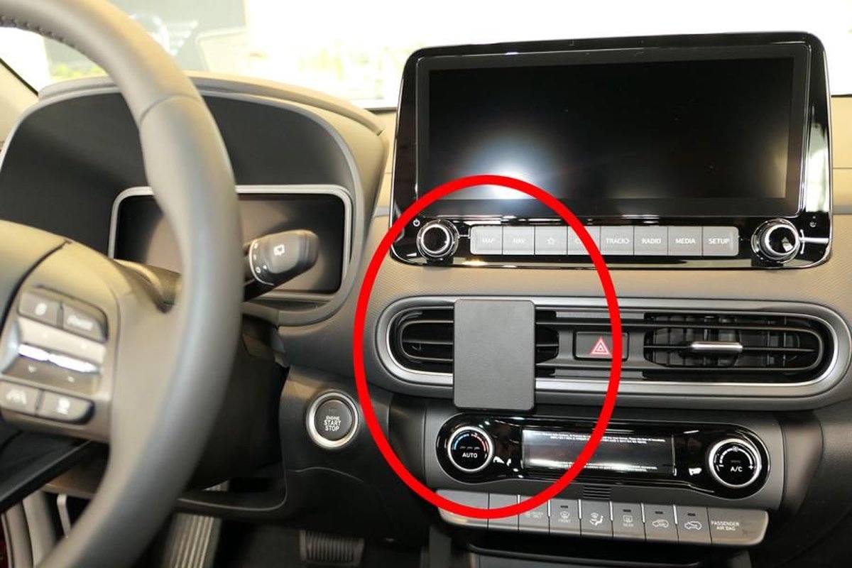 Brodit ProClip houder geschikt voor Hyundai Kona 2022 - Center mount