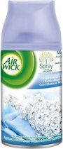 Air Wick Freshmatic Automatische Spray Luchtverfrisser - Fris Linnen & Witte Seringen - Navulling 250ml