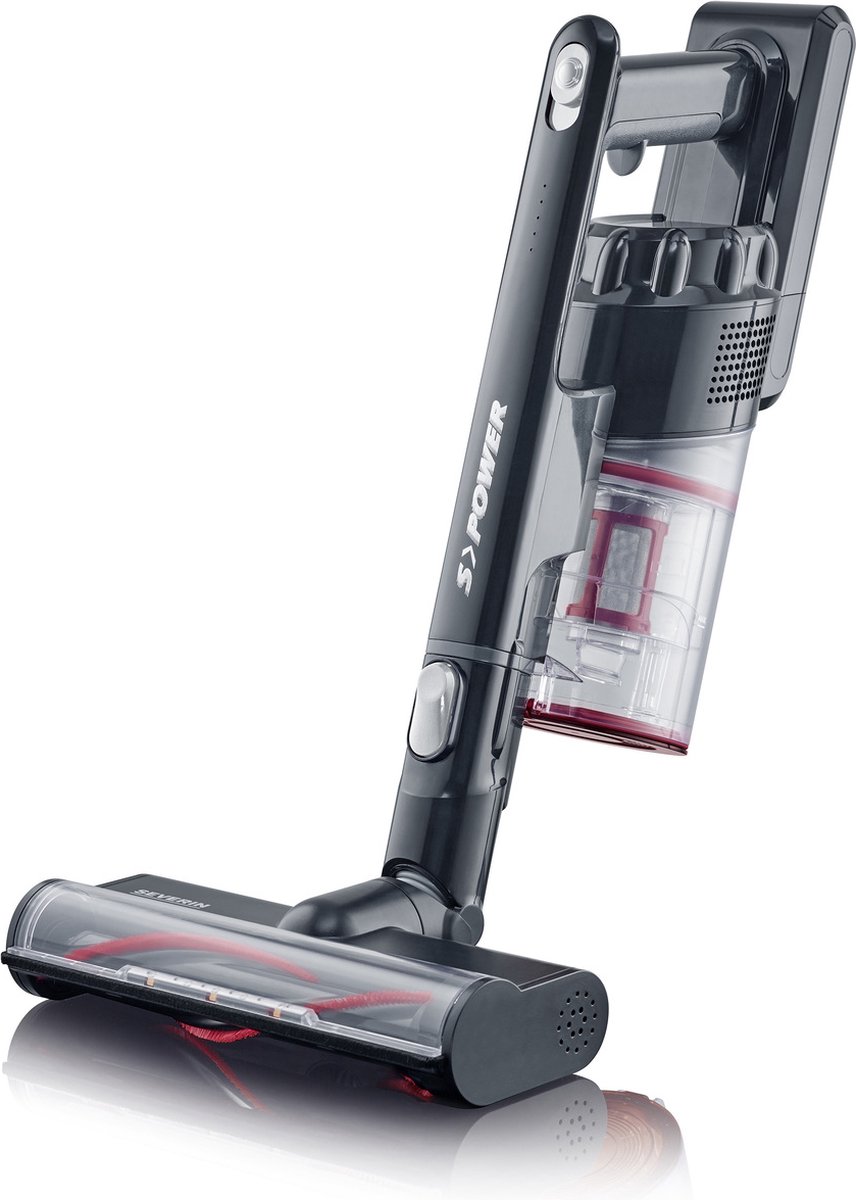 Severin HV 7966 Draadloze 2-in-1 hand- en steelstofzuiger - 40 minuten looptijd - Extreem licht model