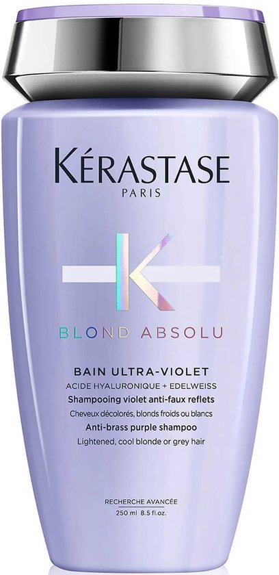 Kérastase Blond Absolu Bain Ultra-Violet - Zilvershampoo voor blond haar - 250ml - Kérastase