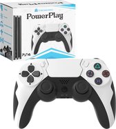 Tokomundo PowerPlay PS4 Controller Wireless - Manettes adaptées à Playstation 4 - Accessoires de vêtements pour bébé de Gaming - Connexion Bluetooth au PC