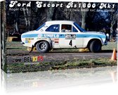 1:24 Belkits 007 Ford Escort RS1600 Mk1 - Roger Clark 1972 Daily Mirror RAC Rally winner Plastic Modelbouwpakket