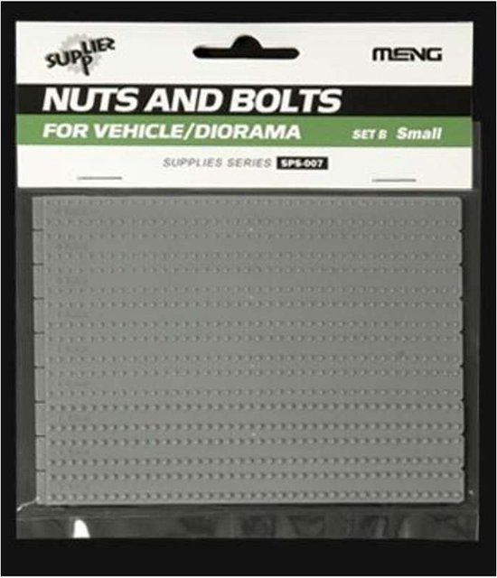 MENG SPS007 Nuts and Bolts Set B (Small) Accessoires set bol
