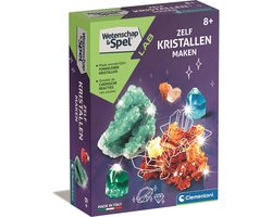 Clementoni - Wetenschap & Spel - Zelf Kristallen maken - STEM speelgoed - Vanaf 8 jaar