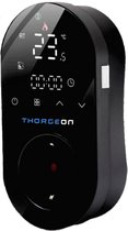 Thorgeon Digital Wi-Fi Plug-In Thermostat Black