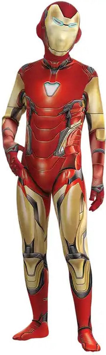 Superheldendroom - Iron Man 2 - 128/134 (7/8 Jaar) - Verkleedkleding - Superheldenpak - Actieheld - Carnaval