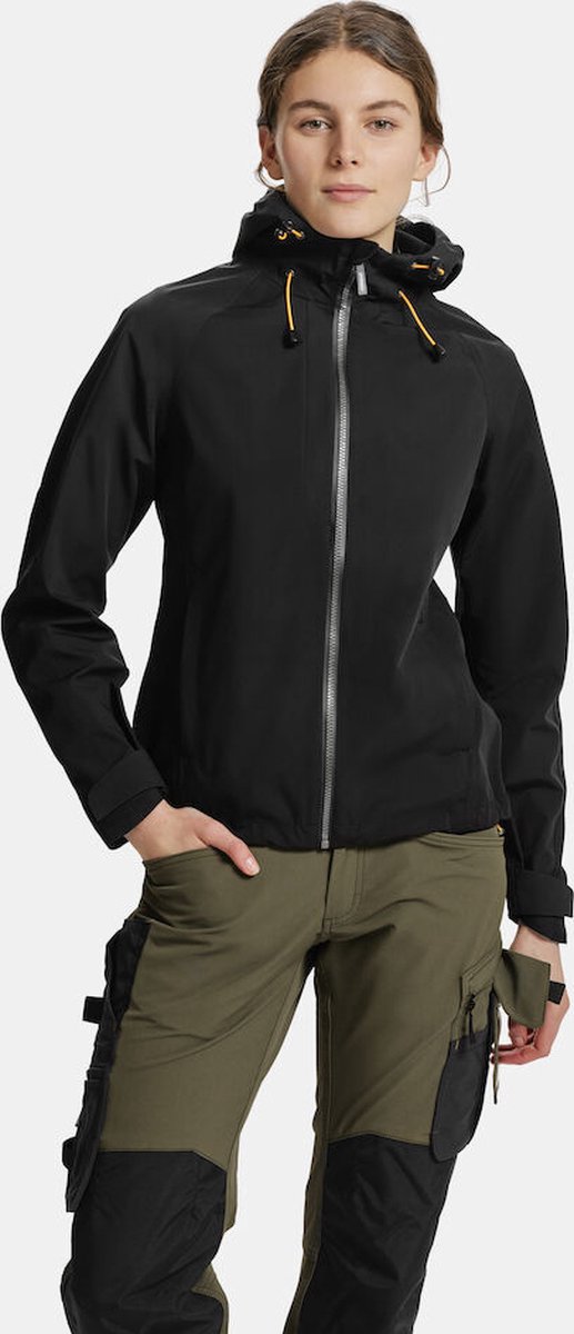 Jobman 1375 Shell Jas Woman 65137548 Zwart