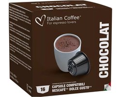 Italian Coffee - Chocolade - 16x stuks - Dolce Gusto compatibel